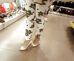 mature fr's sexy open heels and white toes shopping